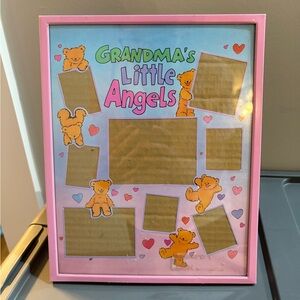 Vintage "Grandma's Little Angels" Photo Frame